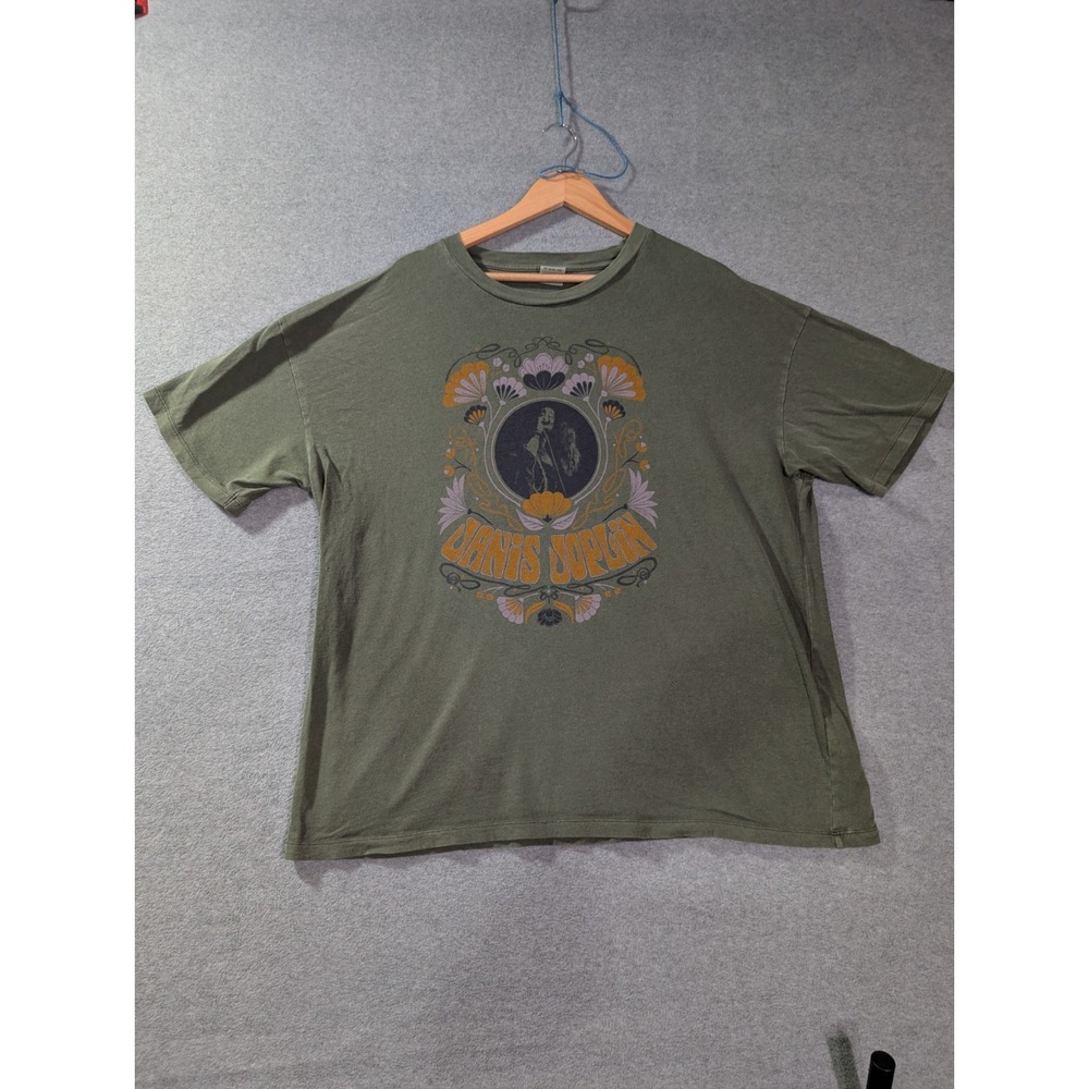 American Eagle AE Band Tee Janis Joplin Graphic T Shirt XL Psychedelic